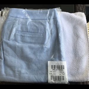 J CREW NWT HIGH-RISE BERMUDA BLUE SHORT